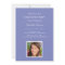 Elegant Periwinkle Custom Photo Graduation Party