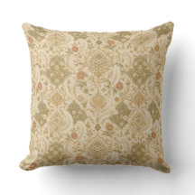 Elegant Persian Pattern - Boho Chic Decorative Pil