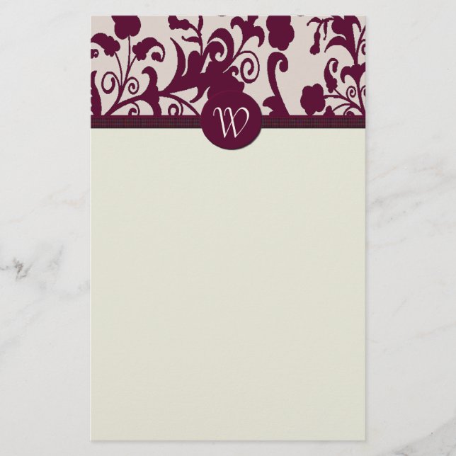 Elegant Personal Stationery (Front)