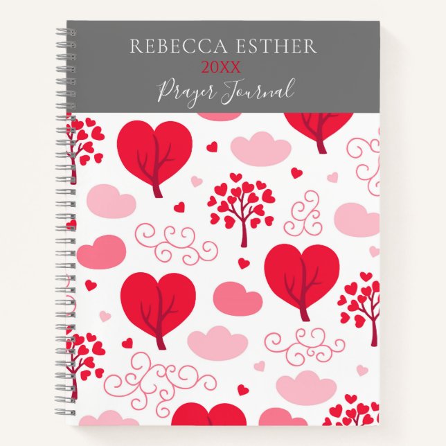 Elegant Personalise Prayer Journal (Front)