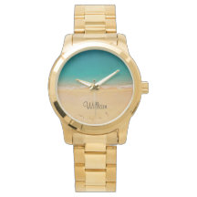 Elegant personalised beach sea