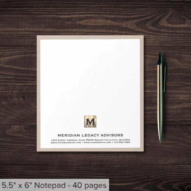 Elegant Personalised Business Notepad (Creator Uploaded)