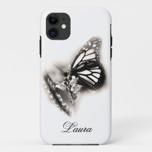 Elegant Personalised Butterfly iPhone 5 Case