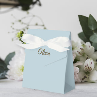 Elegant Personalised Children’s Party Box Gift 