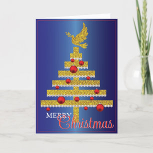 Elegant Personalised Christmas Card