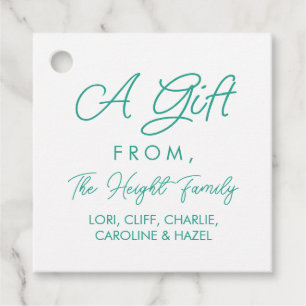 Elegant Personalised Gift Tags