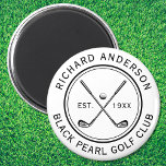 Elegant Personalised Golf Club Name Magnet<br><div class="desc">Here at AdeliaGifts we love this Elegant Personalised Golf Club Name Magnet and we think you will love it too. 
The perfect gift or just treat yourself! 
We have a HUGE selection of products with most designs available for Men,  Women and Kids. Check them out!</div>