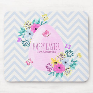 Elegant Personalised Happy Easter Mousepad
