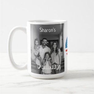 Elegant Personalised Image & Text Stylish Coffee Mug