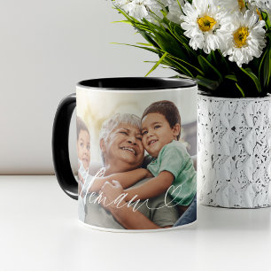 Elegant Personalised Memaw Photo Mother's Day Gift Mug