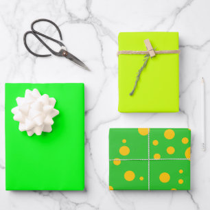 Elegant Personalised Monogram Name Green Gift Wrapping Paper Sheet