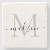 Elegant Personalised Monogram Script Name Stylish