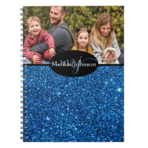 Elegant personalised photo notebook
