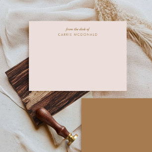 Elegant Personalised Stationery Card