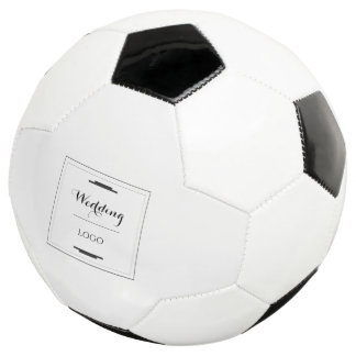 Elegant Personalised Wedding  Custom Modern Gift Football
