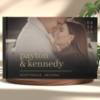 Elegant Personalised With Name And Photo Wedding