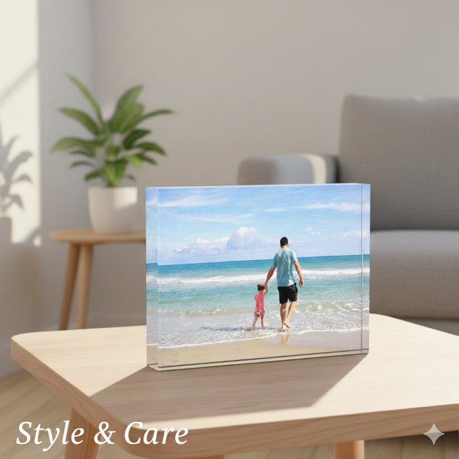Elegant Personalized Acrylic Photo Plaque (Elegant Personalized Acrylic Photo Plaque)
