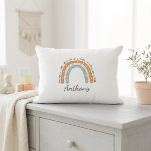 Elegant Personalized Rainbow Pillowcase Decorative Cushion