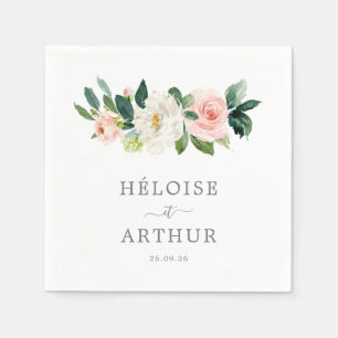 Elegant, Personalized Towel Wedding Dinner Napkin