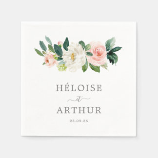 Elegant, Personalized Towel Wedding Dinner Napkin