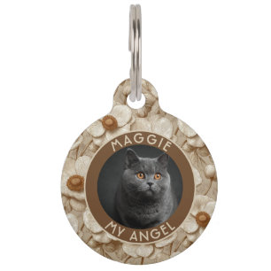 Elegant Pet Parent Gift Anemones Flower Tag