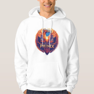 Elegant Phinix Phoenix Logo – Rebirth & Growth Hoodie