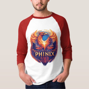 Elegant Phinix Phoenix Logo – Rebirth & Growth T-Shirt