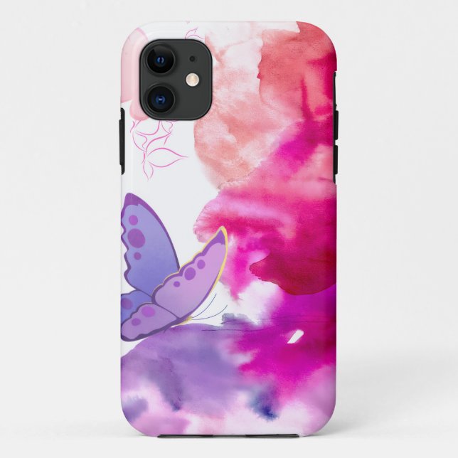 Elegant phone case with natural landscapes (Back)