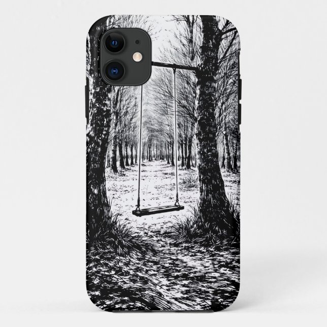 Elegant phone case with natural landscapes (Back)