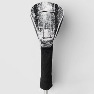 Elegant phone case with natural landscapes golf head cover