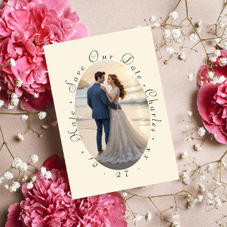 Elegant Photo Frame QR Code Invitation