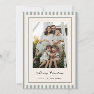 Elegant Photo Holiday Card