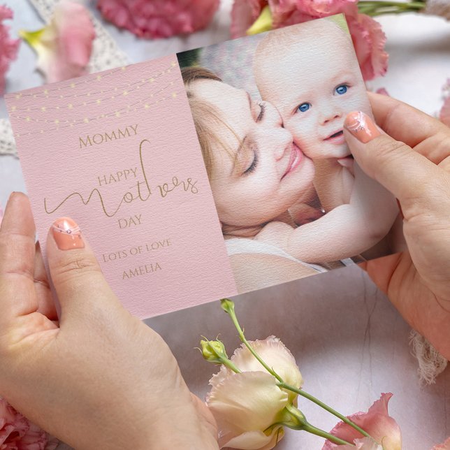 Elegant Photo Mothers Day Card (Creator Uploaded)