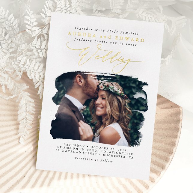 Elegant Photo Overlay White Boho Wedding Real (Creator Uploaded)