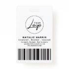 Elegant Photo Rose Gold Notary Loan Agent  