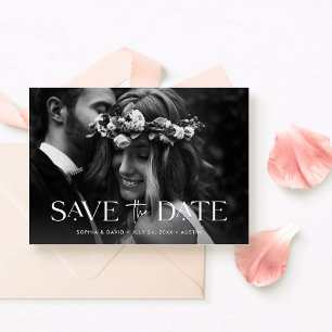 Elegant Photo Save The Date