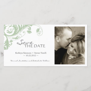 Elegant Photo Save The Date Invitation