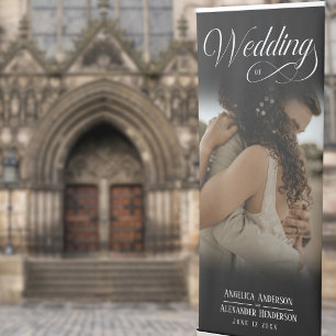 Elegant Photo Script Wedding Banner