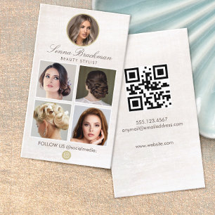 Elegant Photo Social Media Networking, Instagram Business Card