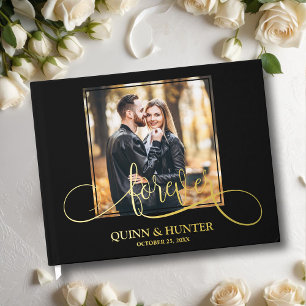 Elegant Photo Wedding  Guest Book