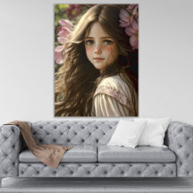 Elegant Photorealistic Girl Portrait AI Generated