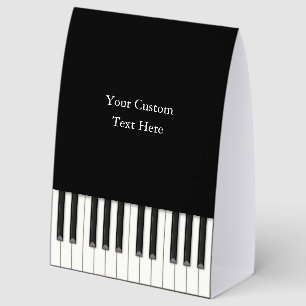 Elegant Piano Keys Custom 5x7