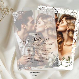 Elegant Pic Wedding Anniversary Vow Renewal Party
