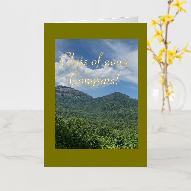 Elegant & Picturesque, Congrats Card (Yellow Flower)