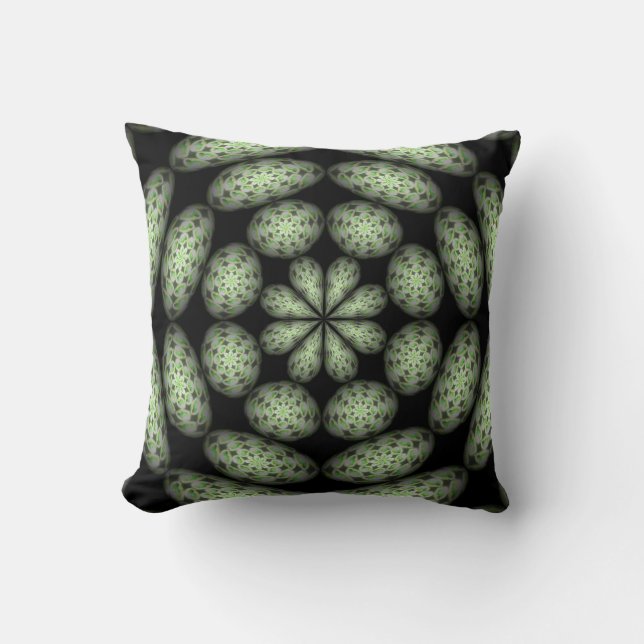 Elegant Pillow with Modern Abstract Design (Front)