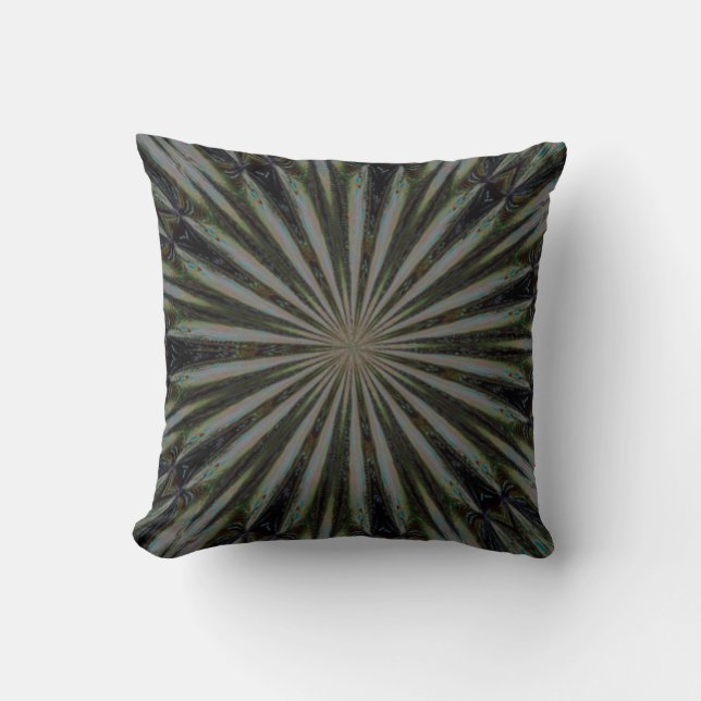 Elegant Pillow with Modern Abstract Design (Front)