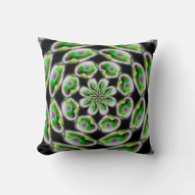 Elegant Pillow with Modern Abstract Design (Front)