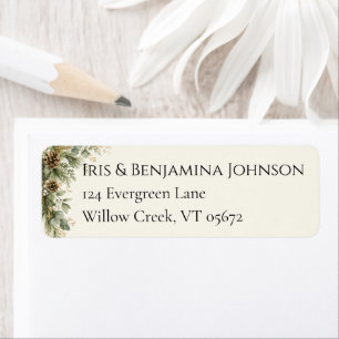 Elegant Pine & Evergreen Winter Botanica
