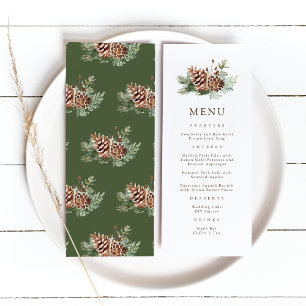 Elegant Pine Menu