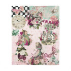 Elegant pink Alice in Wonderland